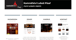 Desktop Screenshot of kamnarstvi-pisar.cz